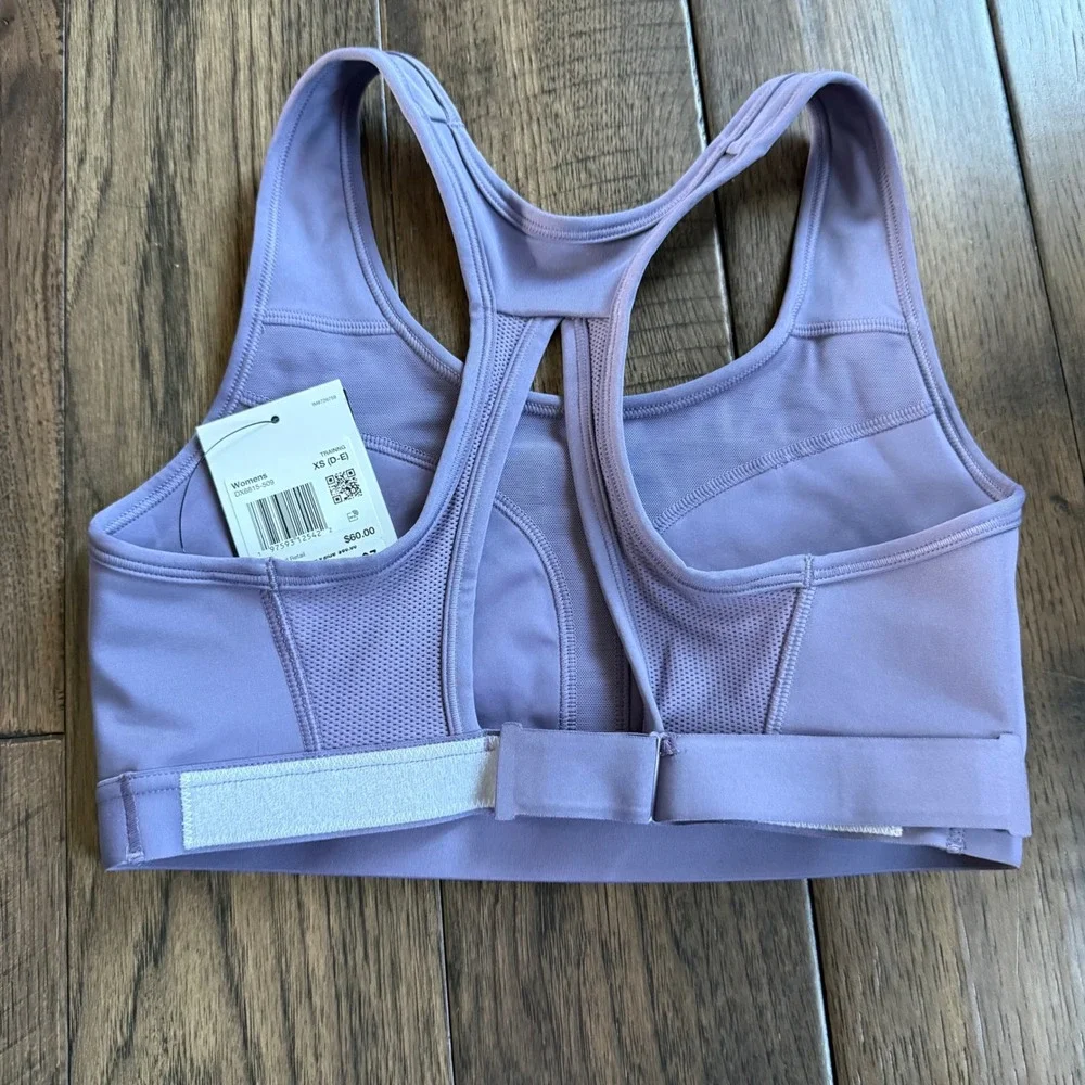 Nike NWT Swoosh‎ Dri Fit Sports Bra Lavender Purple XS TP ECH EP Women